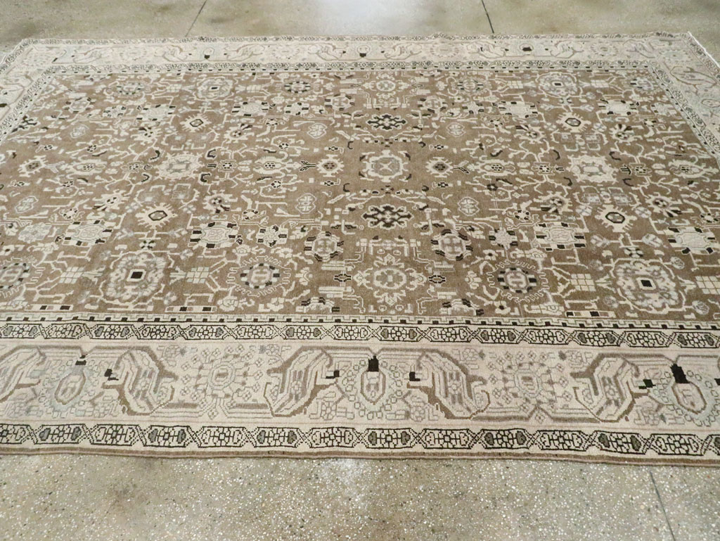 Vintage Persian Malayer Room Size Carpet, No.20388 - Gss