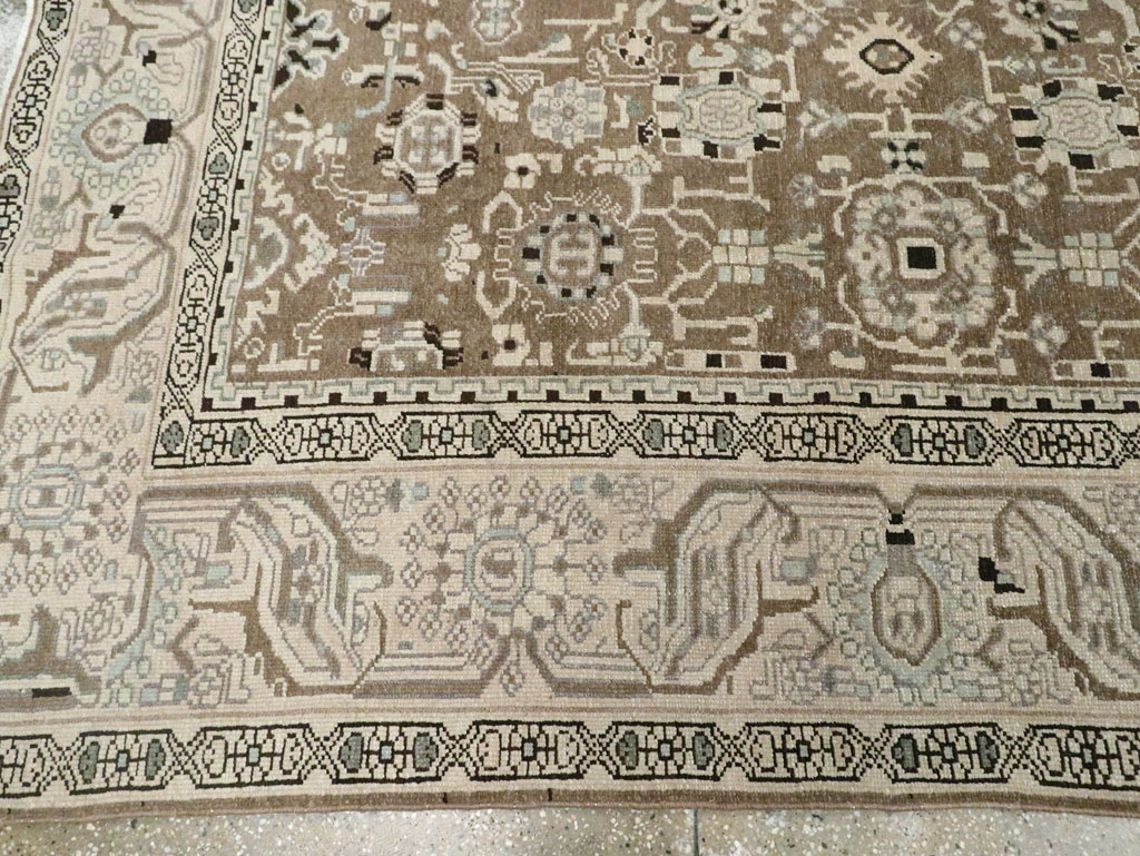 Vintage Persian Malayer Room Size Carpet, No.20388 - Gss