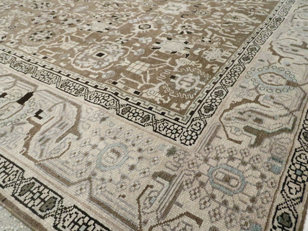 Vintage Persian Malayer Room Size Carpet, No.20388 - Gss