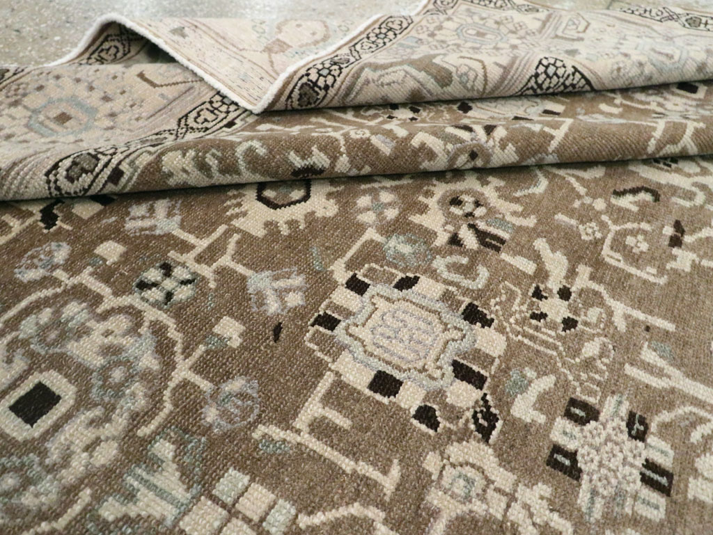 Vintage Persian Malayer Room Size Carpet, No.20388 - Gss