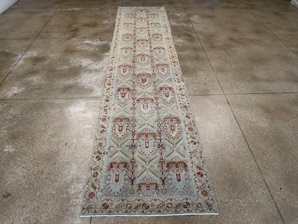 Vintage Persian Malayer Runner, No.20400 - Gss