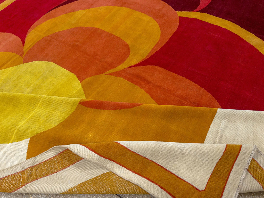 Vintage French Art Deco Oversize Carpet, No.20405 - Gss