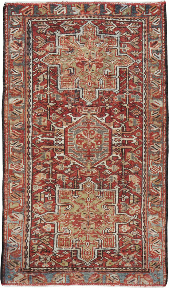 Vintage Persian Karajeh Rug, No.20407 - Gss