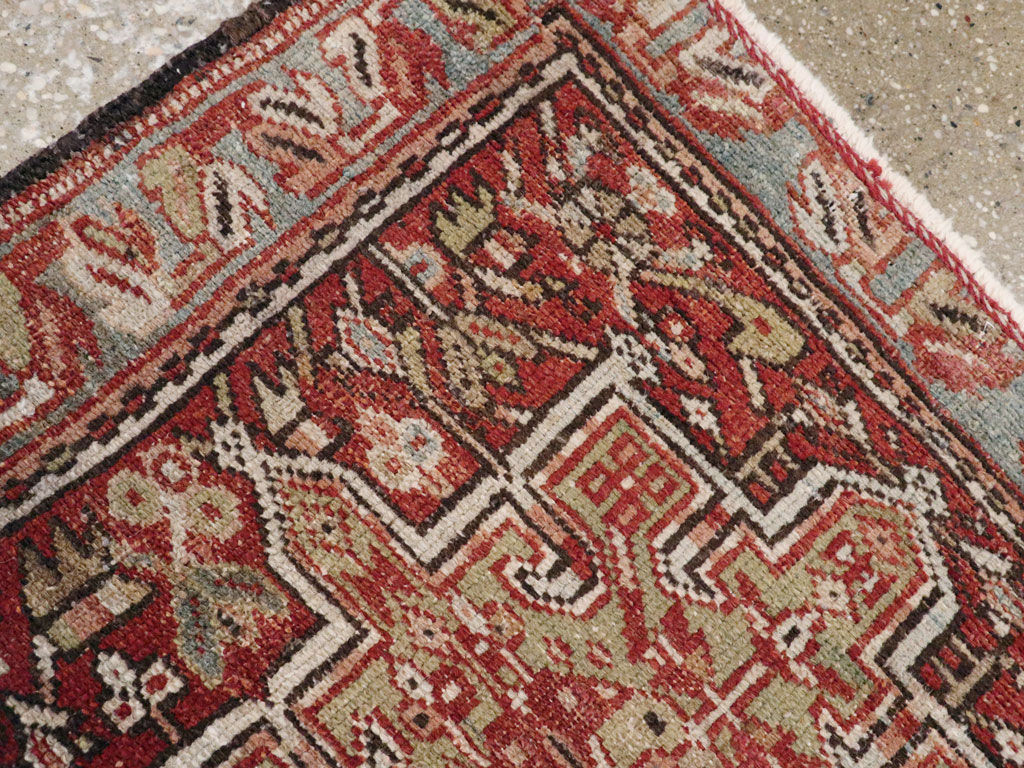 Vintage Persian Karajeh Rug, No.20407 - Gss