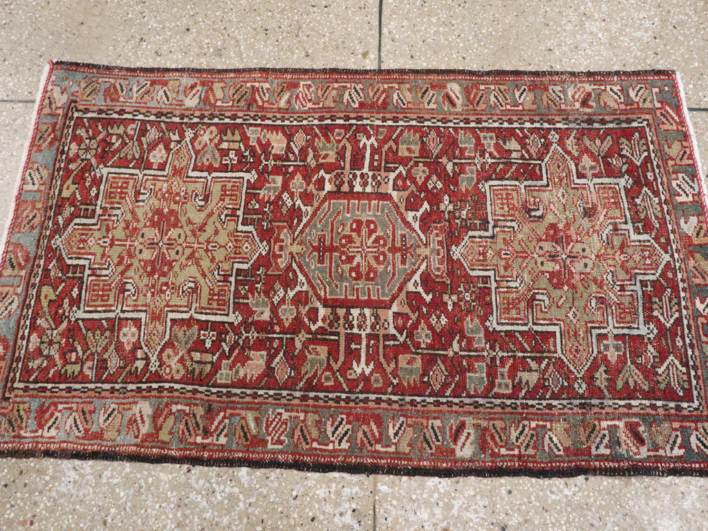 Vintage Persian Karajeh Rug, No.20407 - Gss