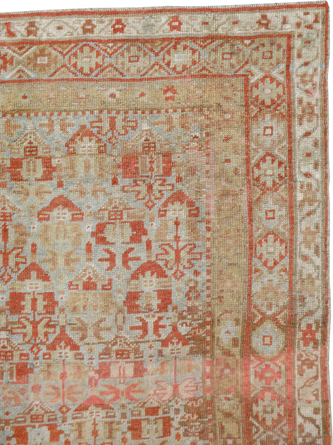 Vintage Persian Kurdish Runner, No.20411 - Gss