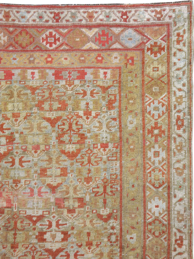 Vintage Persian Kurdish Runner, No.20411 - Gss