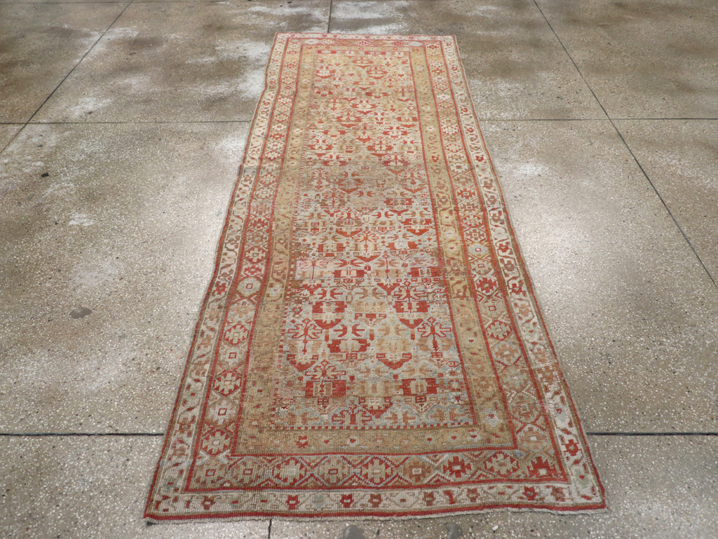 Vintage Persian Kurdish Runner, No.20411 - Gss