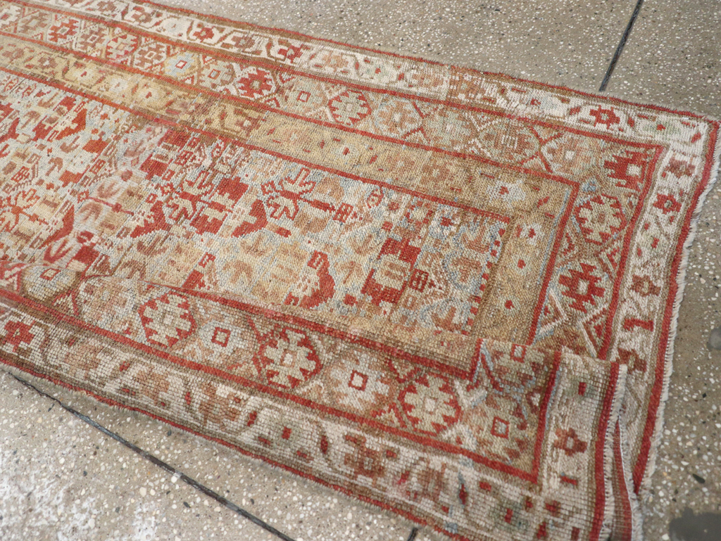 Vintage Persian Kurdish Runner, No.20411 - Gss