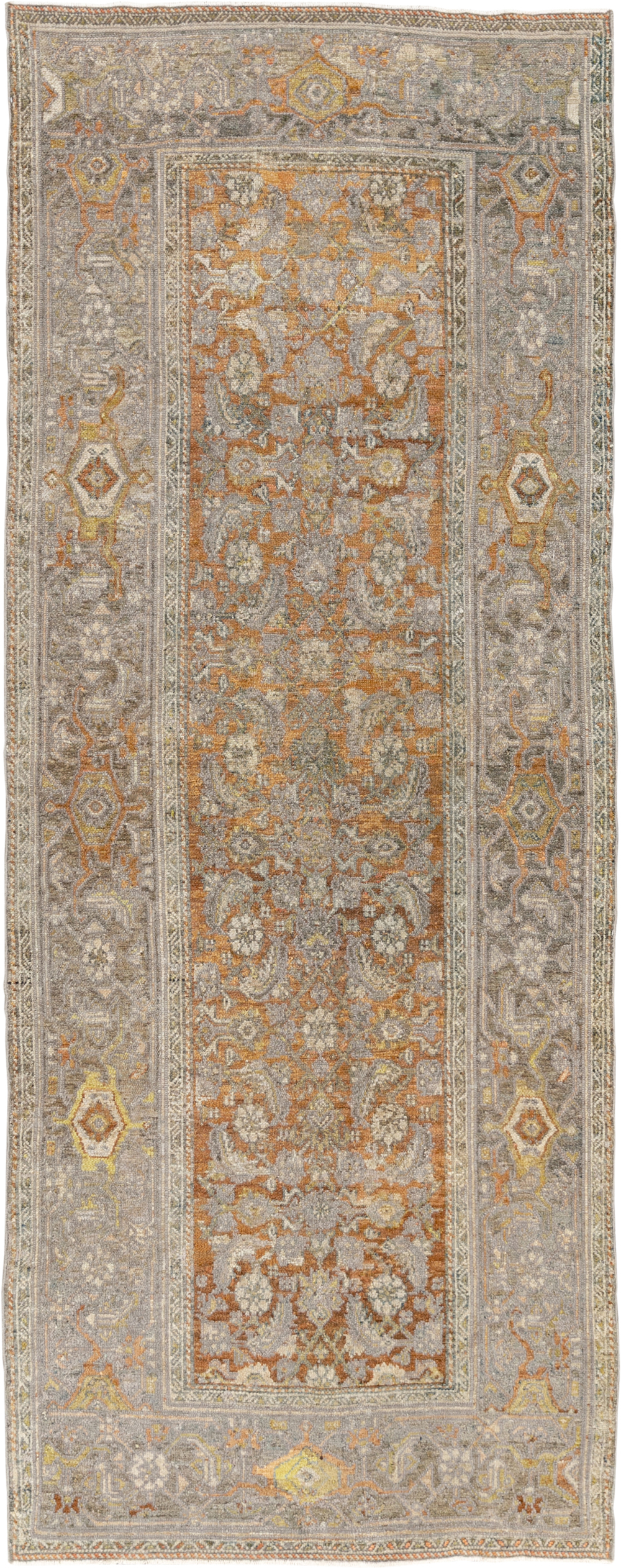 Antique Persian Kurdish Small Gallery Rug, No.20420 - Gss
