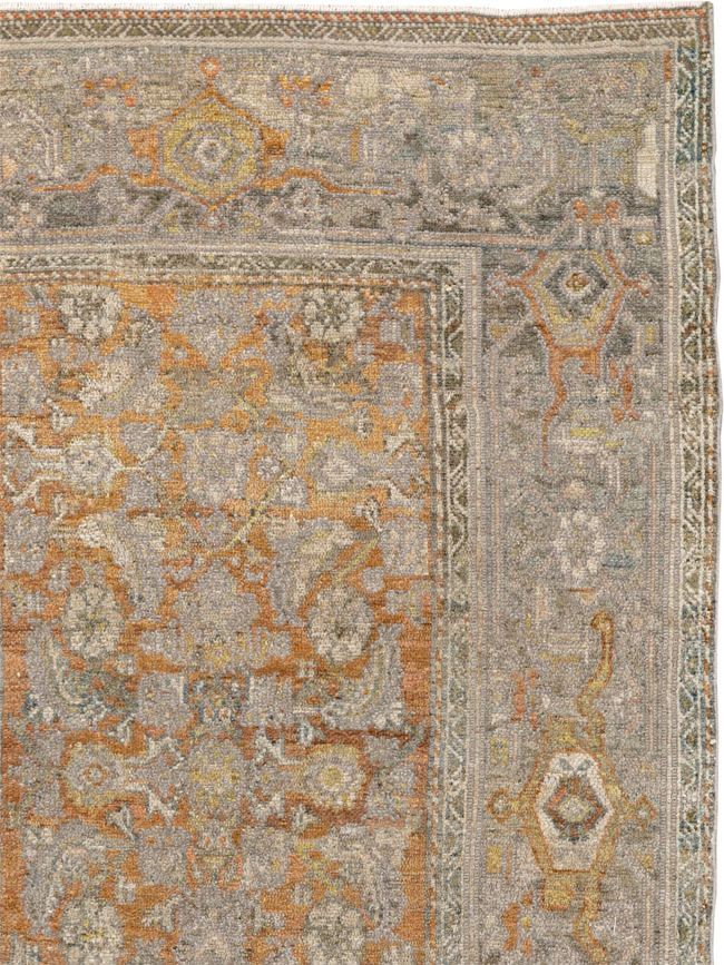 Antique Persian Kurdish Small Gallery Rug, No.20420 - Gss