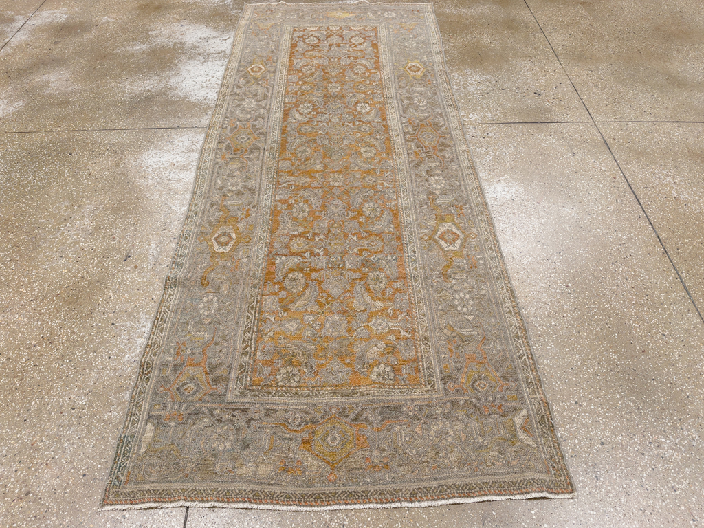Antique Persian Kurdish Small Gallery Rug, No.20420 - Gss