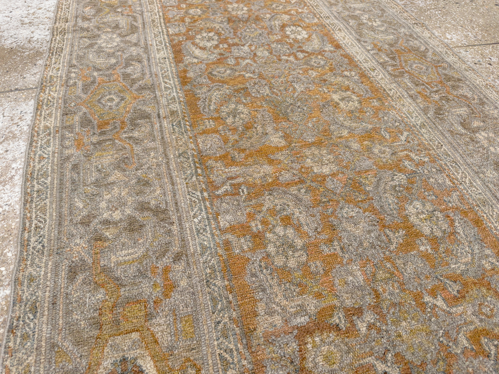 Antique Persian Kurdish Small Gallery Rug, No.20420 - Gss