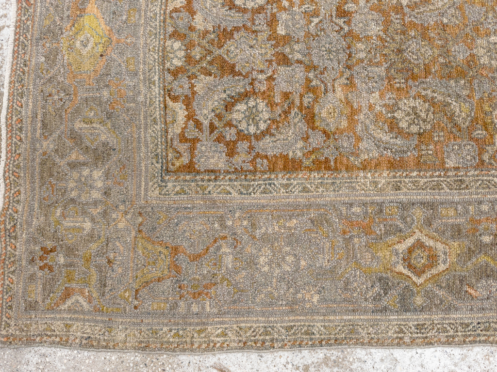 Antique Persian Kurdish Small Gallery Rug, No.20420 - Gss