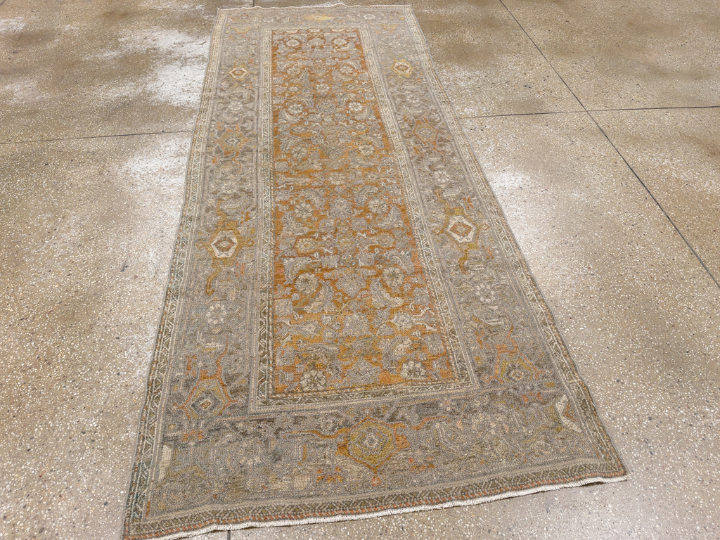 Antique Persian Kurdish Small Gallery Rug, No.20420 - Gss