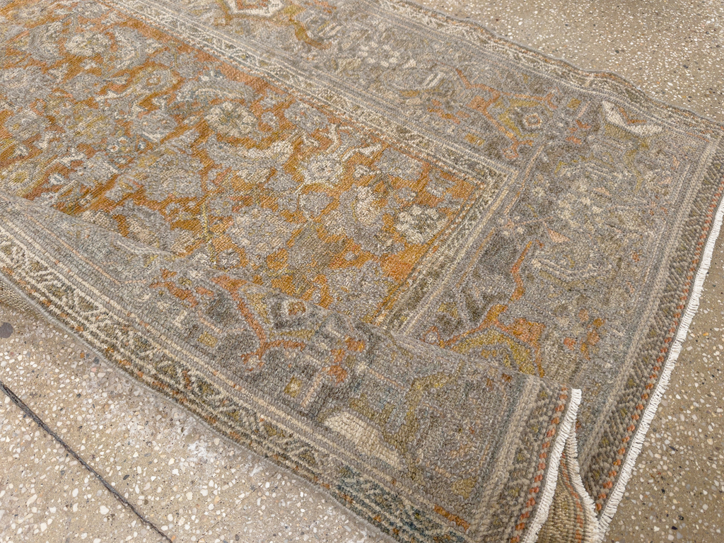 Antique Persian Kurdish Small Gallery Rug, No.20420 - Gss