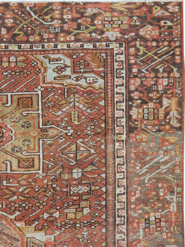 Vintage Persian Karajeh Rug, No.20425 - Gss