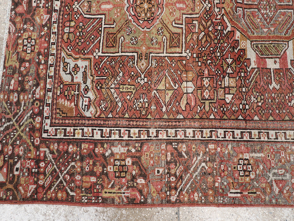 Vintage Persian Karajeh Rug, No.20425 - Gss