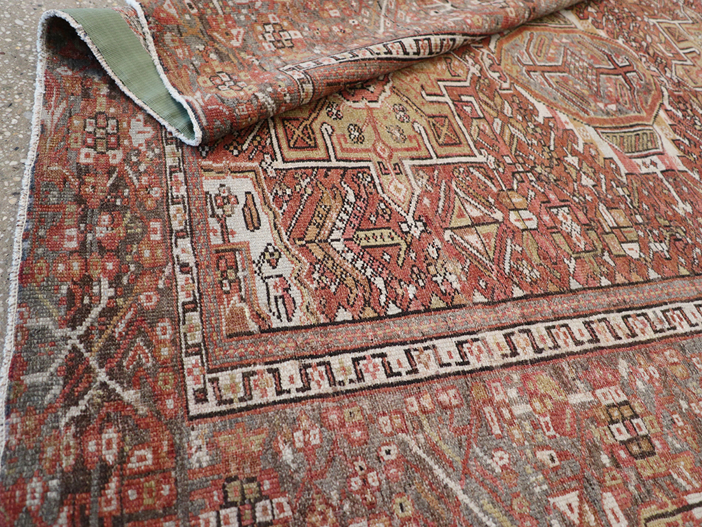 Vintage Persian Karajeh Rug, No.20425 - Gss