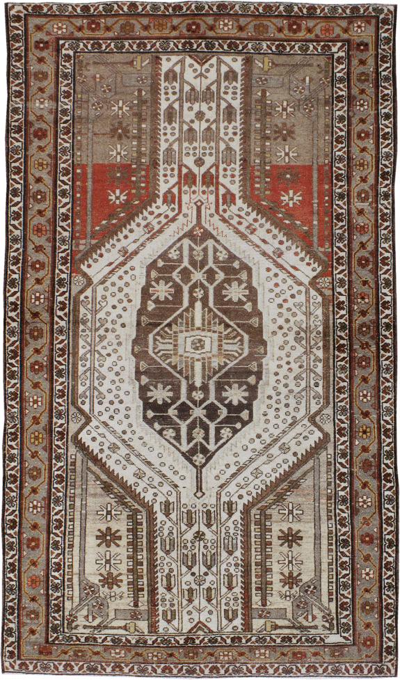 Vintage Persian Malayer Rug, No.20433 - Gss