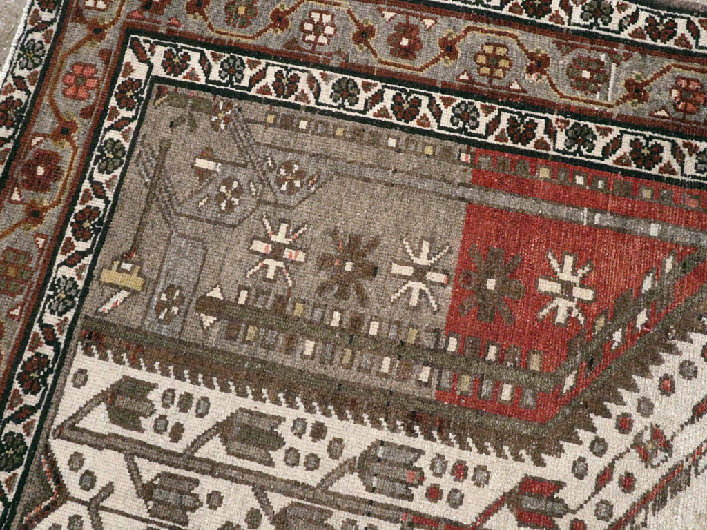 Vintage Persian Malayer Rug, No.20433 - Gss