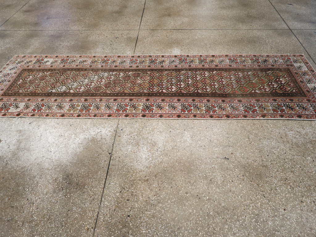 Vintage Persian Kurdish Runner, No.20435 - Gss