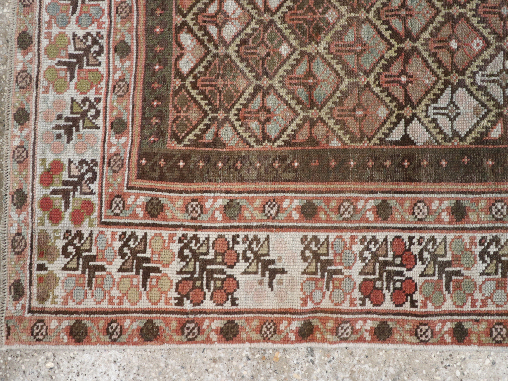 Vintage Persian Kurdish Runner, No.20435 - Gss