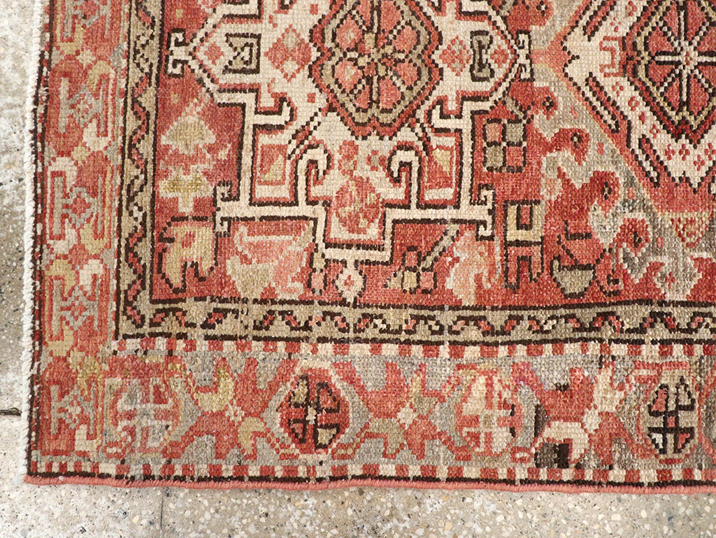 Vintage Persian Karajeh Rug, No.20436 - Gss
