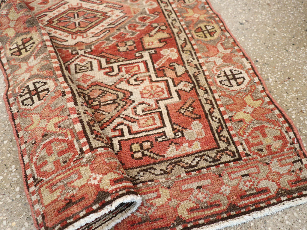 Vintage Persian Karajeh Rug, No.20436 - Gss