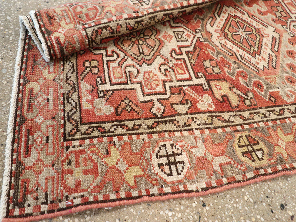 Vintage Persian Karajeh Rug, No.20436 - Gss