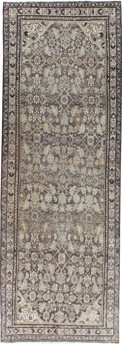 Vintage Persian Malayer Runner, No.20443 - Gss