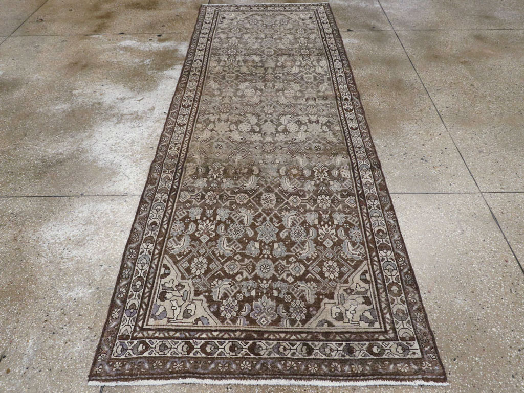 Vintage Persian Malayer Runner, No.20443 - Gss