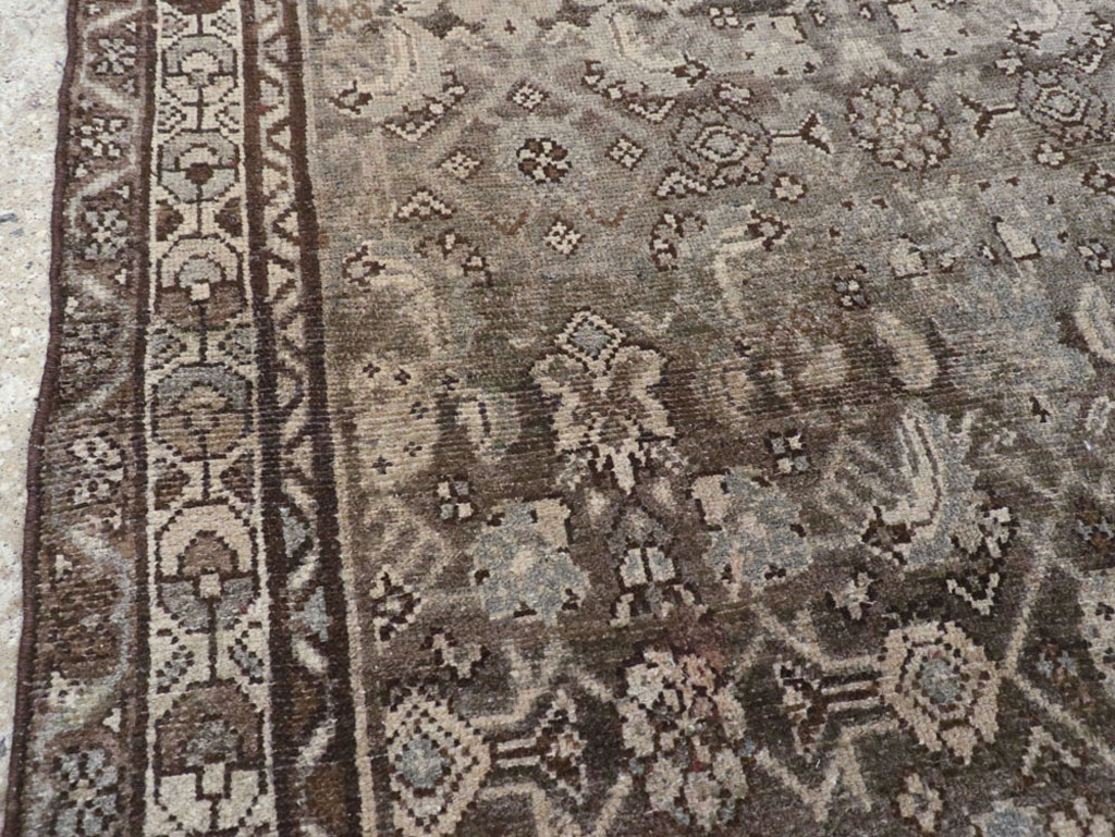 Vintage Persian Malayer Runner, No.20443 - Gss