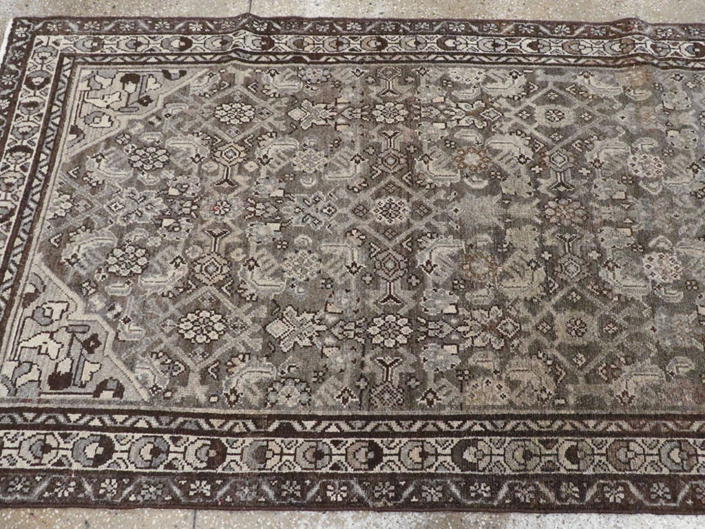 Vintage Persian Malayer Runner, No.20443 - Gss