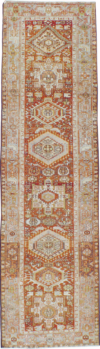 Vintage Persian Karajeh Runner, No.20447 - Gss