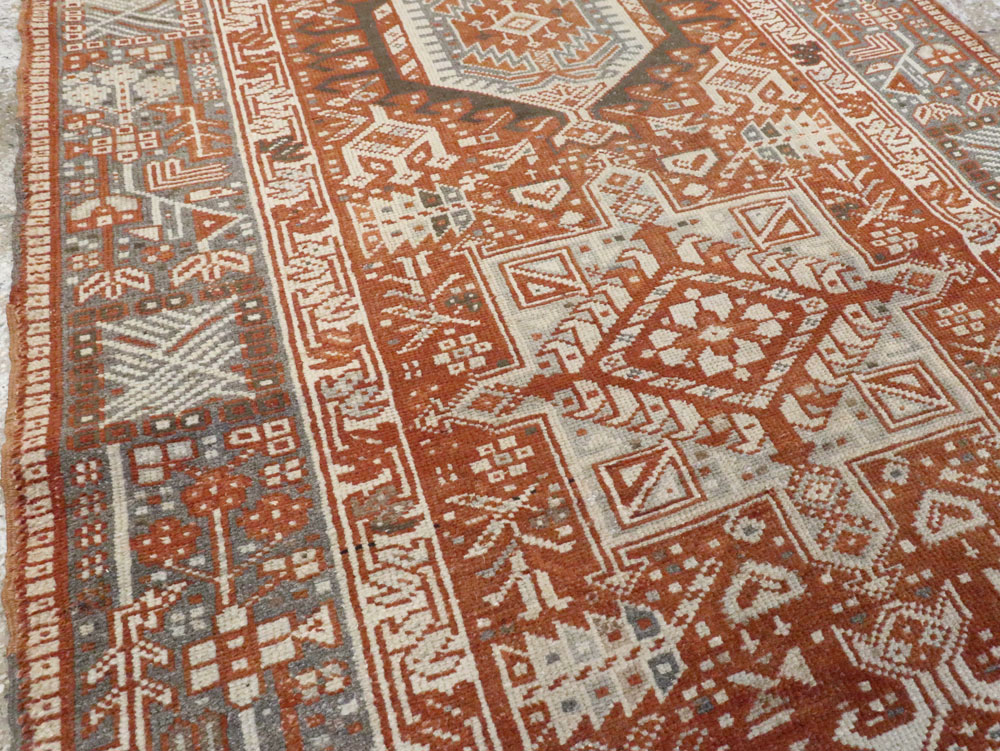 Vintage Persian Karajeh Runner, No.20449 - Gss