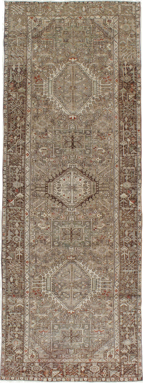 Vintage Persian Karajeh Runner, No.20450 - Gss