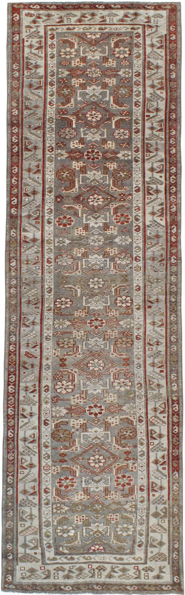 Vintage Persian Malayer Runner, No.20455 - Gss