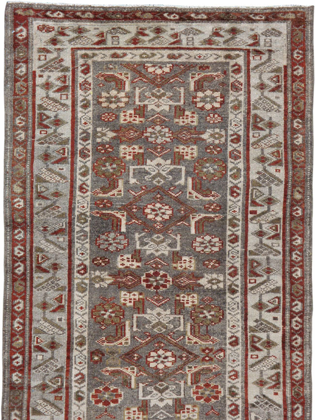 Vintage Persian Malayer Runner, No.20455 - Gss