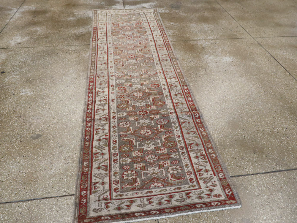 Vintage Persian Malayer Runner, No.20455 - Gss