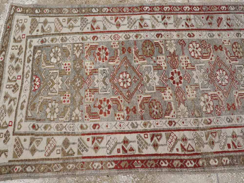 Vintage Persian Malayer Runner, No.20455 - Gss