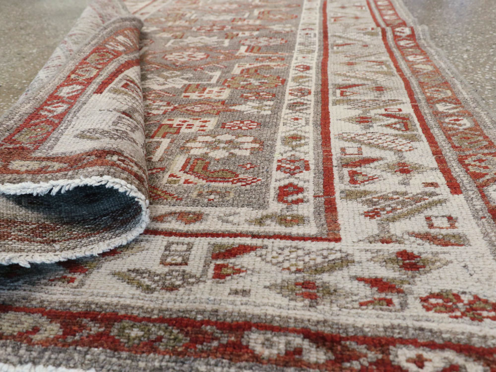 Vintage Persian Malayer Runner, No.20455 - Gss