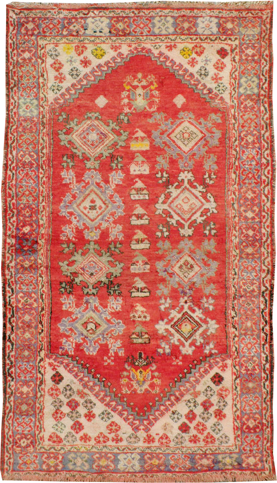 Antique Turish Oushak Carpet, No.20458 - Gss