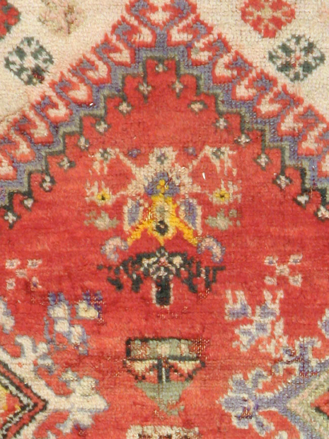 Antique Turish Oushak Carpet, No.20458 - Gss