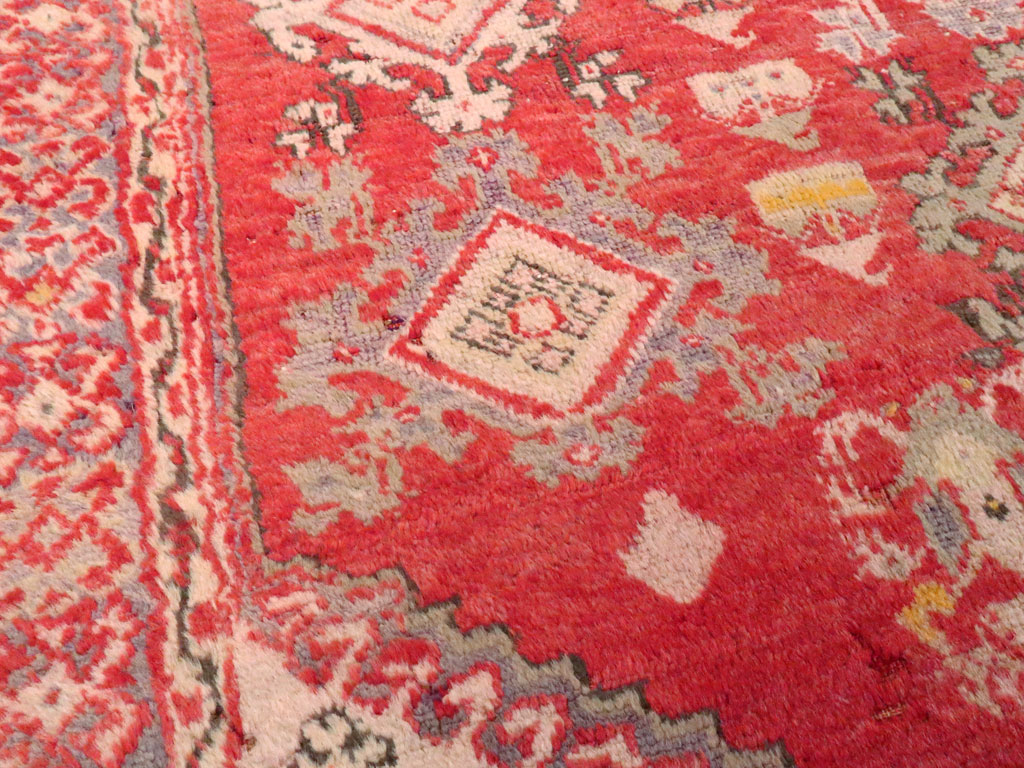 Antique Turish Oushak Carpet, No.20458 - Gss