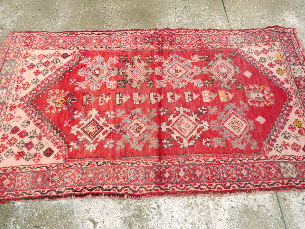 Antique Turish Oushak Carpet, No.20458 - Gss