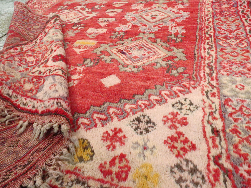 Antique Turish Oushak Carpet, No.20458 - Gss