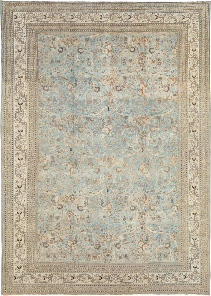 Antique Persian Tabriz Carpet, No.20476 - Gss