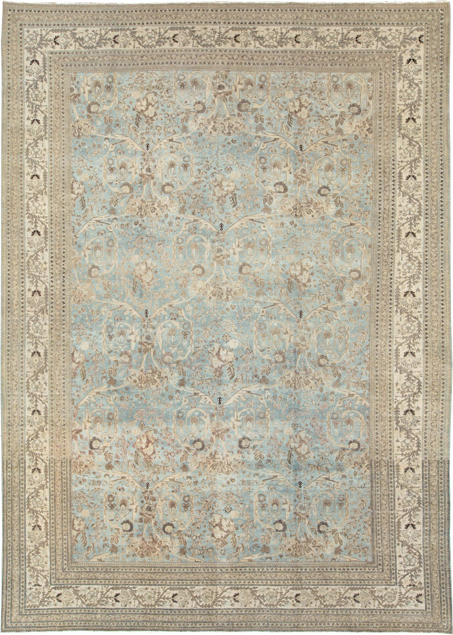 Antique Persian Tabriz Carpet, No.20476 - Gss