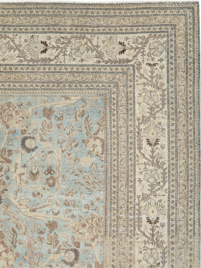 Antique Persian Tabriz Carpet, No.20476 - Gss